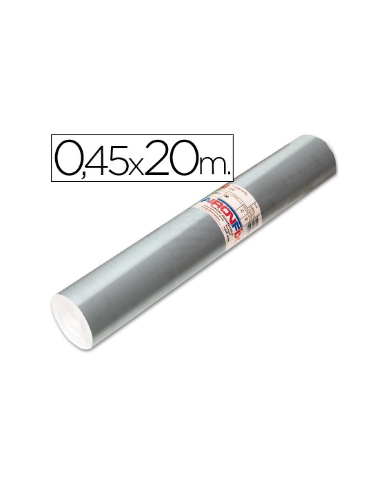 Rollo adhesivo aironfix especial plata 69193 rollo de 20 m