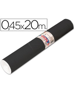 Rollo adhesivo aironfix unicolor negro mate 67004 rollo de 20 m