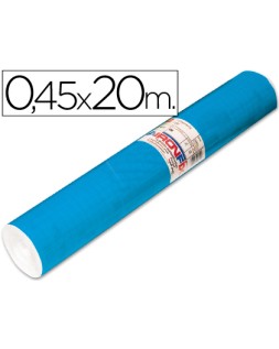 Rollo adhesivo aironfix unicolor azul mate medio 67014 rollo de 20 m