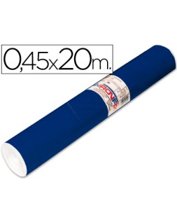 Rollo adhesivo aironfix unicolor azul mate oscuro 67150 rollo de 20 m
