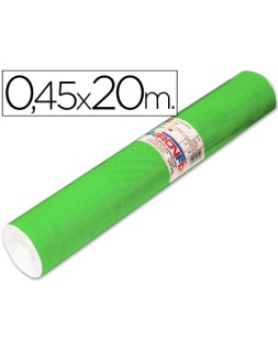 Rollo adhesivo aironfix unicolor verde medio 67005 rollo de 20 m