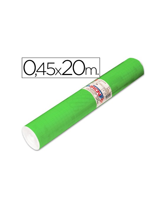 Rollo adhesivo aironfix unicolor verde medio 67005 rollo de 20 m