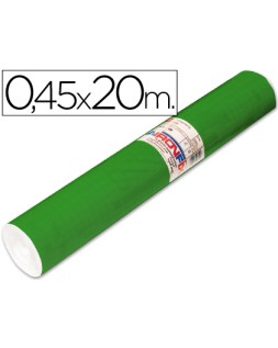 Rollo adhesivo aironfix unicolor verde brillo 67047 rollo de 20 m