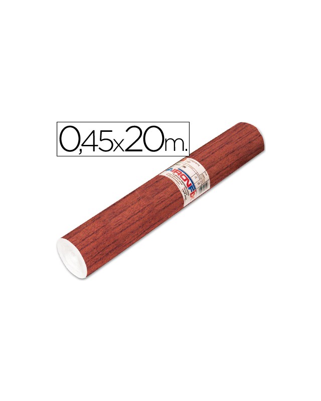 Rollo adhesivo aironfix madera oscuro 67183 rollo de 20 m