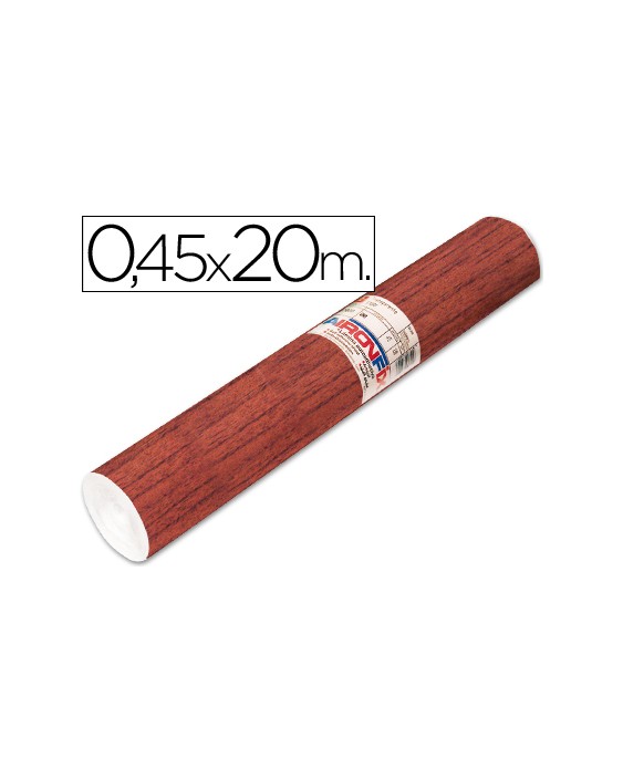 Rollo adhesivo aironfix madera oscuro 67183 rollo de 20 m