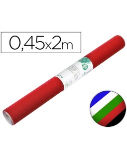 Rollo adhesivo liderpapel unicolor colores surtidos rollo de 0,45 x 2 m