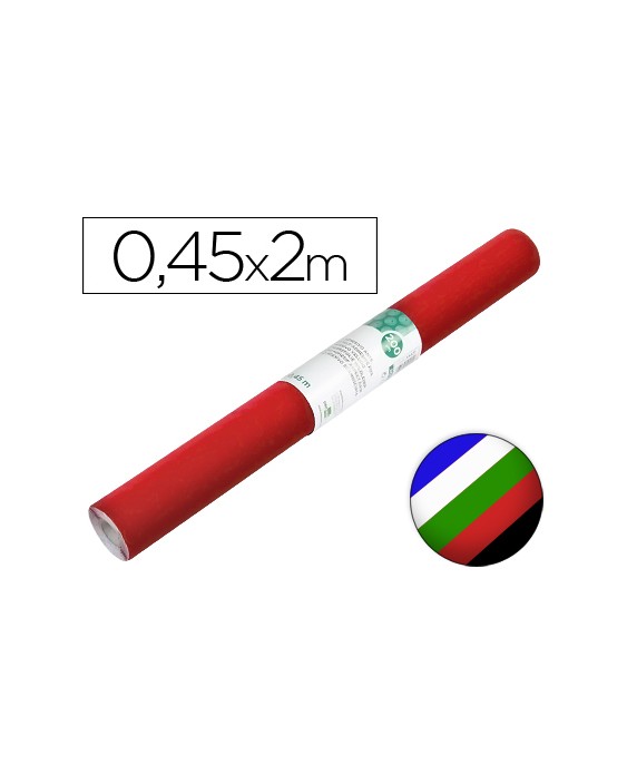 Rollo adhesivo liderpapel unicolor colores surtidos rollo de 0,45 x 2 m