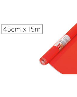 Rollo adhesivo d-c-fix bermellon ancho 45 cm largo 15 m