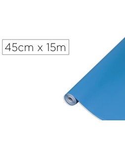Rollo adhesivo d-c-fix azul aire ancho 45 cm largo 15 m