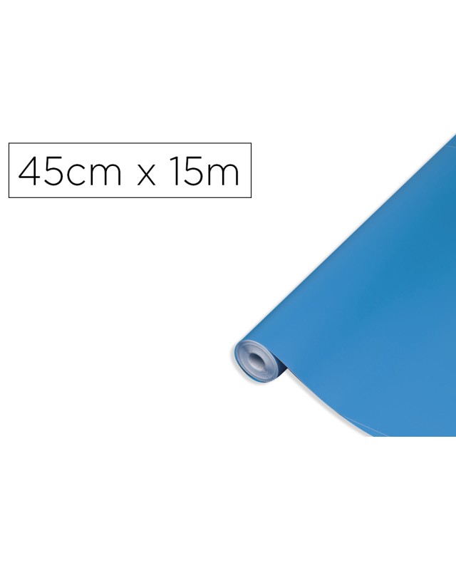 Rollo adhesivo d-c-fix azul aire ancho 45 cm largo 15 m