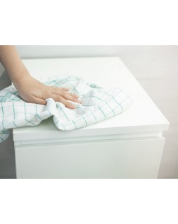 Rollo adhesivo d-c-fix blanco mate ancho 45 cm largo 15 m