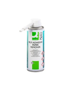 Limpiador de pegamento q-connect para etiqueta adhesiva bote de 200 ml