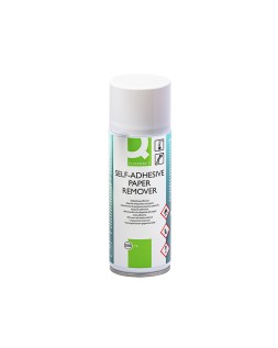 Limpiador de pegamento q-connect para etiqueta adhesiva bote de 200 ml