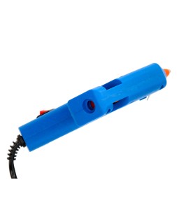 Pistola de silicona caliente mini liderpapel de 25 w con gatillo dispensador y 2 barras de repuesto de 7 mm