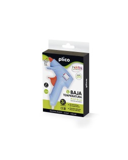 Pistola de silicona caliente mini plico baja temperatura 25w