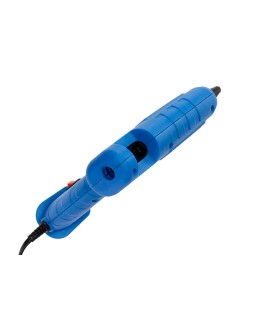 Pistola de silicona caliente liderpapel de 100 w con gatillo dispensador y 2 barras de repuesto de 11 mm