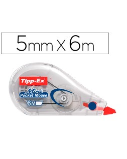Corrector tipp-ex cinta mini mouse 5 mm x 6 m