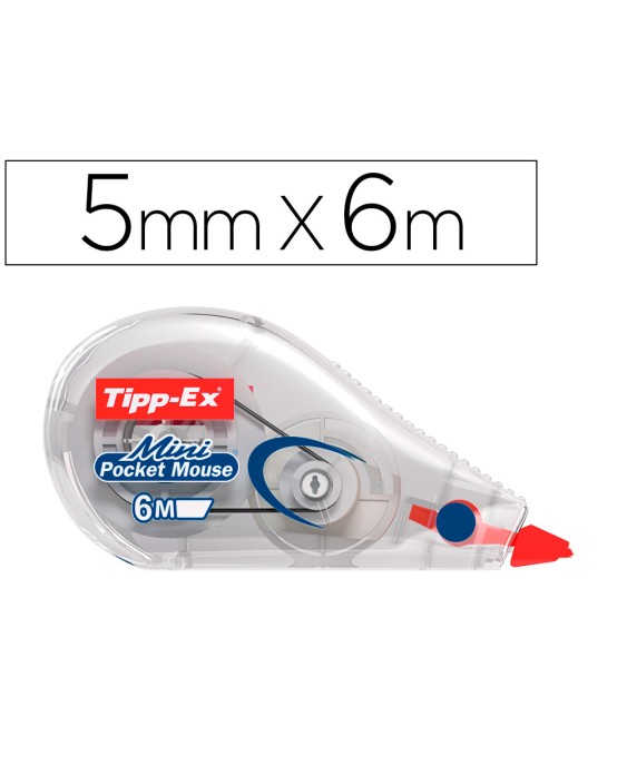 Corrector tipp-ex cinta mini mouse 5 mm x 6 m