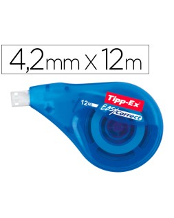 Corrector tipp-ex easy lateral 4,2 mm x 12 m