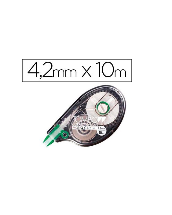 Corrector tombow mono ct-yt4 cinta 4,2 mm x 10 m en blister