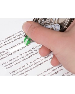 Corrector tombow mono ct-yt4 cinta 4,2 mm x 10 m en blister