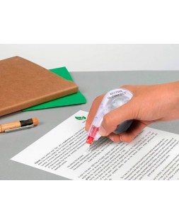 Corrector q-connect cinta blanco 5 mm x 12 m