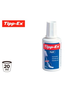 Corrector tipp-ex aplicador espuma bote 20 ml