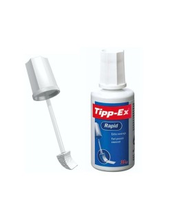 Corrector tipp-ex aplicador espuma bote 20 ml