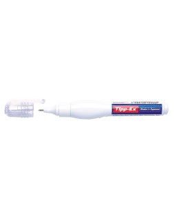 Corrector tipp-ex lapiz shake'n squeeze con punta metalica 8 ml