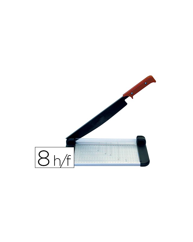 Cizalla m+r metalica 6426 de palanca de 26 cm con base de aluminio