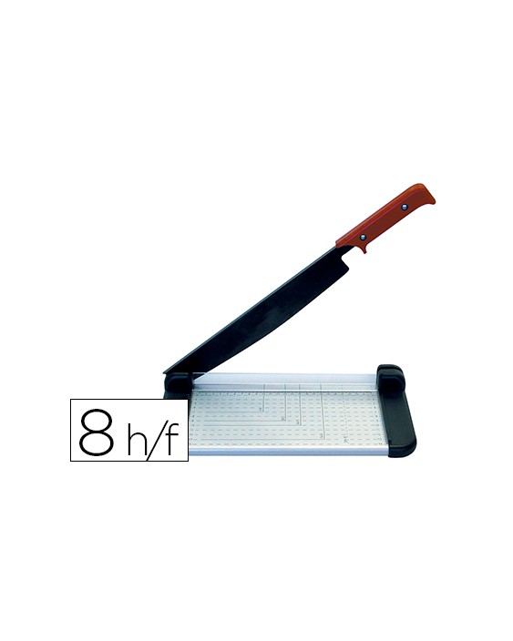 Cizalla m+r metalica 6426 de palanca de 26 cm con base de aluminio
