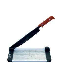 Cizalla m+r metalica 6426 de palanca de 26 cm con base de aluminio
