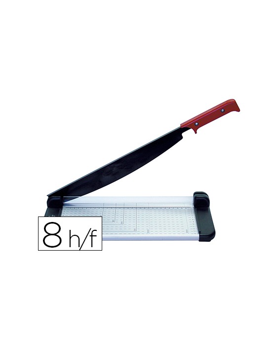 Cizalla m+r metalica 6432 de palanca de 32 cm con base de aluminio