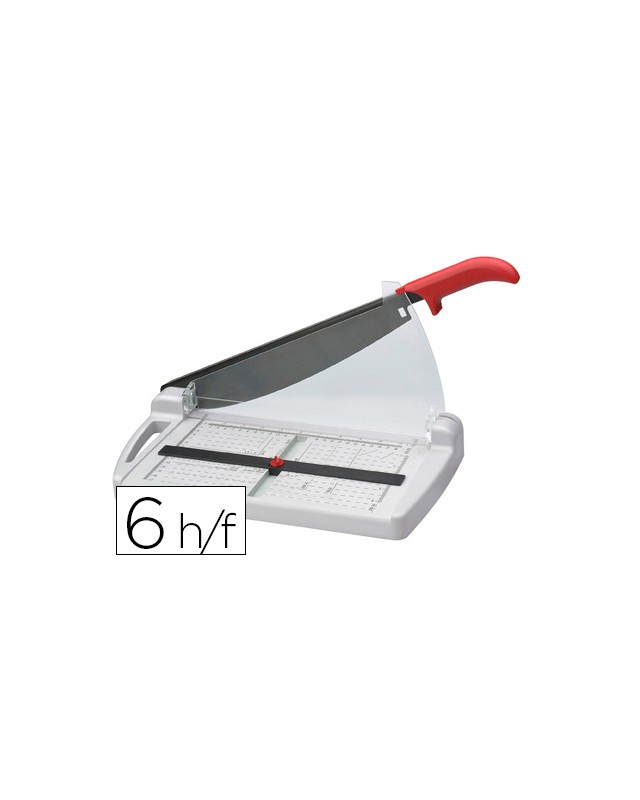 Cizalla m+r plastico 6532 de palanca 32 cm con base de plastico