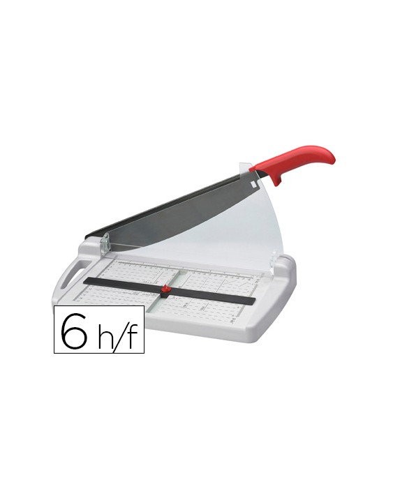Cizalla m+r plastico 6532 de palanca 32 cm con base de plastico