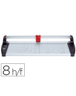 Cizalla m+r metalica de rodillo de 46 cm con base de aluminio