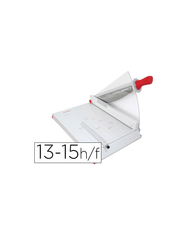 Cizalla yosan 45 metalica de palanca din a3 con pantalla protectora