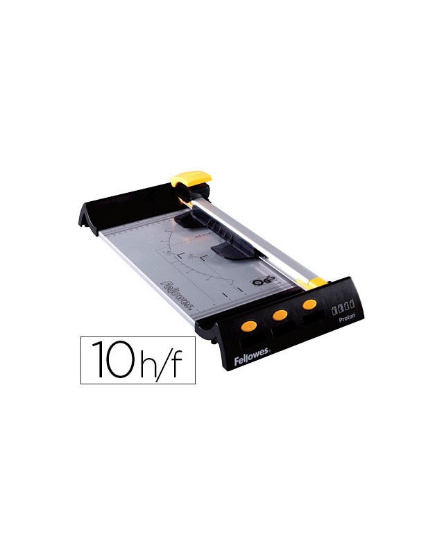Cizalla fellowes neutron plus a4 de rodillo hasta 10 hojas 80 gr