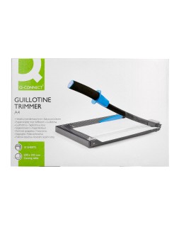 Cizalla q-connect metalica de palanca a4 capacidad corte 10 hojas