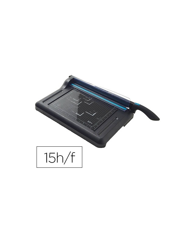 Cizalla de palanca avery din a4 base metalica capacidad de corte 15 hojas