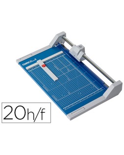 Cizalla de rodillo dahle profesional 550 din a4 metalica capacidad de corte 20 hojas