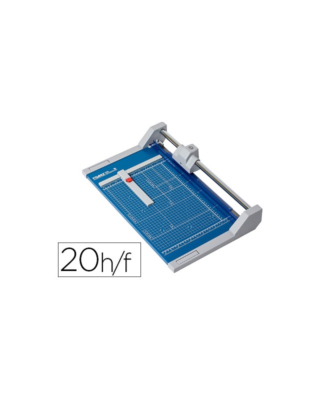 Cizalla de rodillo dahle profesional 550 din a4 metalica capacidad de corte 20 hojas