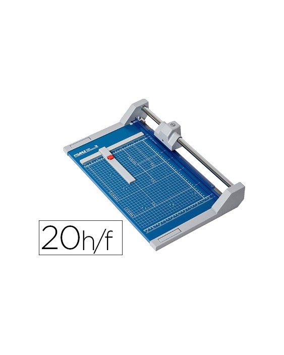 Cizalla de rodillo dahle profesional 550 din a4 metalica capacidad de corte 20 hojas