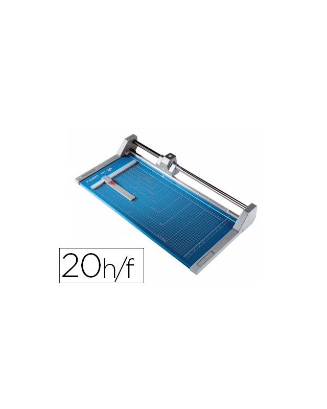 Cizalla de rodillo dahle profesional 552 din a3 metalica capacidad de corte 20 hojas