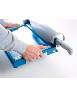 Cizalla de palanca dahle profesional premium 561 din a4 metalica capacidad de corte 35 hojas