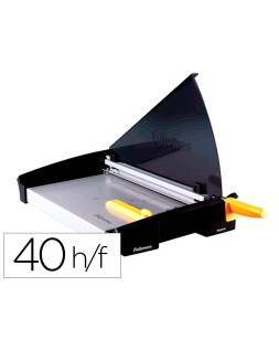 Cizalla de palanca fellowes plasma a3 metalica hasta 40 hojas 80 gr