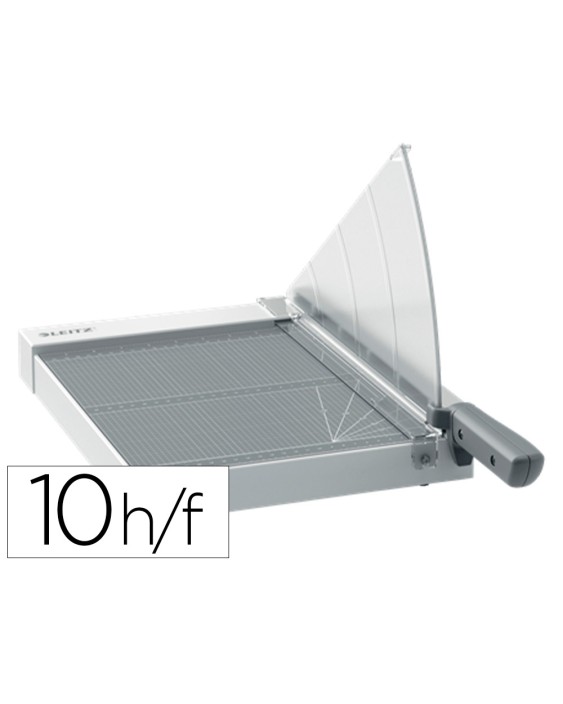 Cizalla de palanca leitz precision home office a4 base plastico longitud corte 380 mm capacidad de corte 10 hojas
