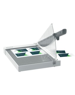 Cizalla de palanca leitz precision home office a4 base plastico longitud corte 380 mm capacidad de corte 10 hojas