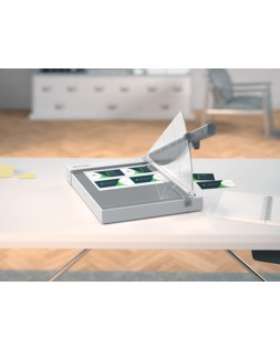 Cizalla de palanca leitz precision home office a4 base plastico longitud corte 380 mm capacidad de corte 10 hojas