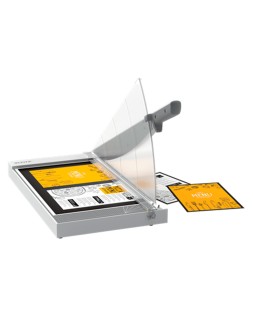 Cizalla de palanca leitz precision home office a3 base plastico longitud corte 457 mm capacidad de corte 10